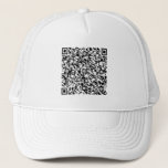 Your QR Code info Promotional Business Trucker Hat<br><div class="desc">Custom QR Code Info Personalised Promotional Business or Modern Personal Hat / Gift - Add Your QR Code - Image or logo - photo / or text - info - Resize and move or remove / add elements / text with customisation tool. Please use your logo - image that does...</div>