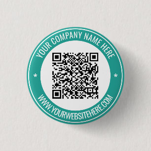 Your QR Code Name Website Promotional Button