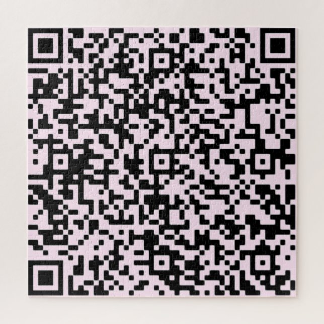 Your QR Code Puzzle Example Personalized Gift (Vertical)