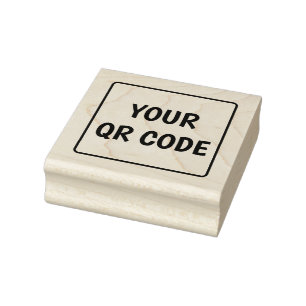 Your QR Code Rubber Stamp