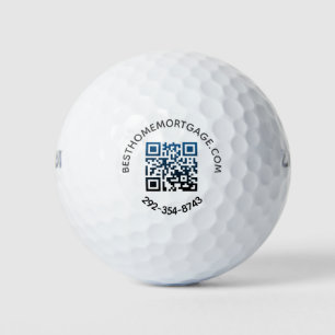 Your QR Code Scan Company Website  Phone Golf Balls
