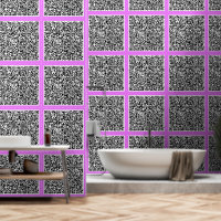 Your QR Code Scan Info Custom Colours Personalised