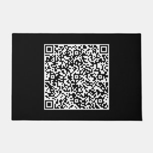 Your QR Code Scan Info Doormat - Choose Colours