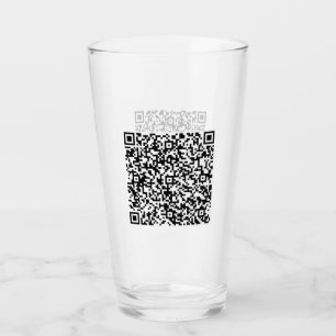 Your QR Code Scan Info Personalised Glass Gift