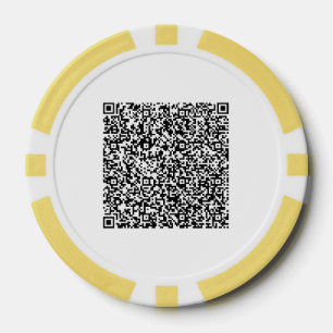 Your QR Code Scan Poker Chips - Choose Colours