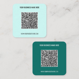 Your QR Code Scan Text Business Card Choose Colour