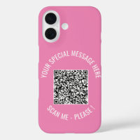 Your QR Code Scan with Custom Text and Colours