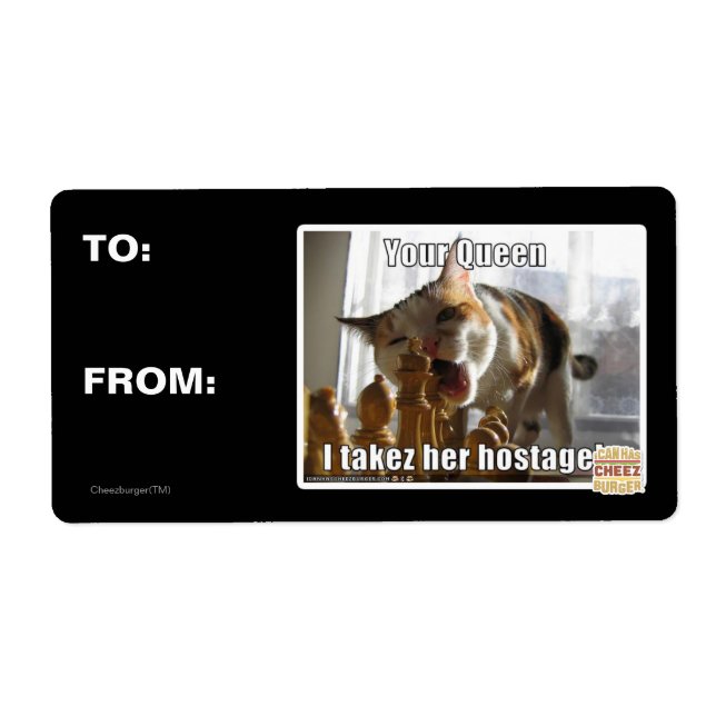 Your Queen, I takez her hostage (Front)