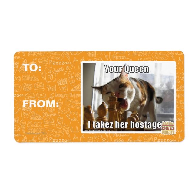 Your Queen, I takez her hostage (Front)