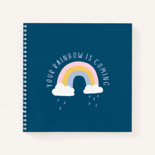 Your Rainbow Is Coming Gift Bag Notebook
