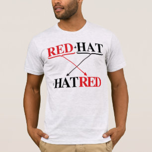 Your RED HAT = HATRED T-Shirt