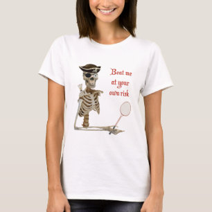 Your Risk Badminton Pirate T-Shirt