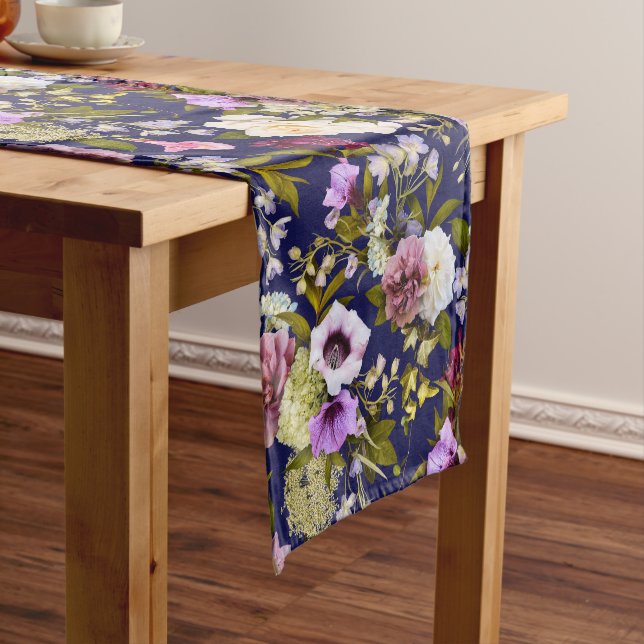 Your Royal Highness Navy Blue Table Runner (In Situ)