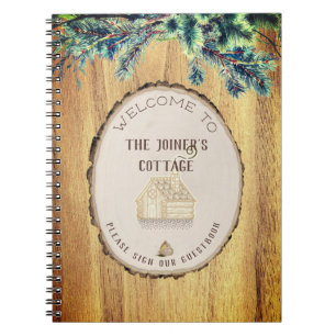 Your Rustic Lake Cabin Guest Welcome Notebook
