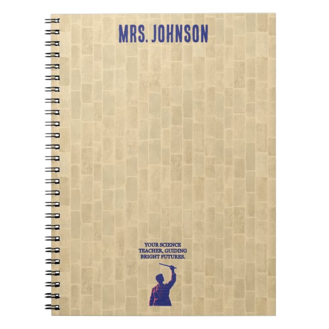 Your Science Teacher Guiding Bright Futures STEM Notebook (Front)