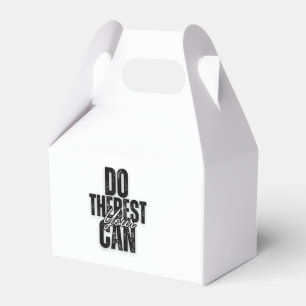 Your Script on Black Favour Box