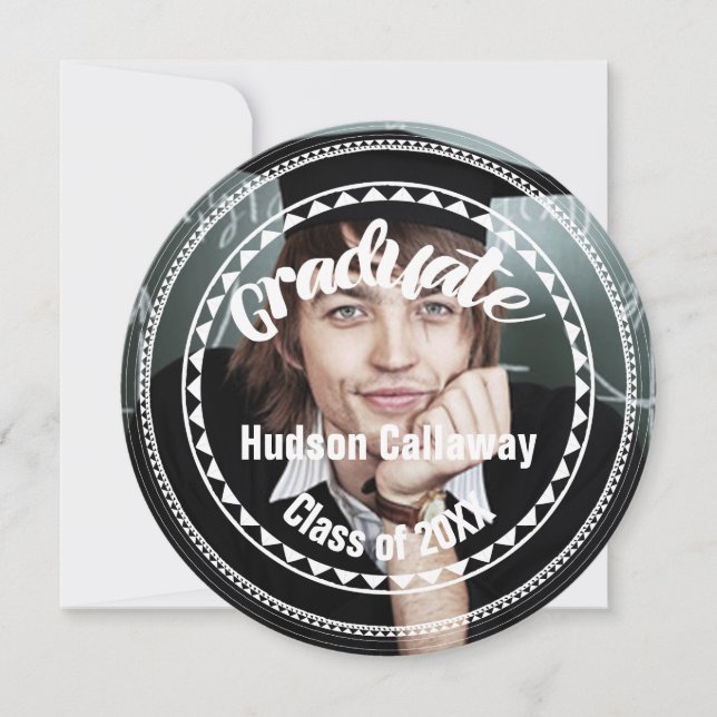 Your Senior Pictures Class of Graduation Party Invitation (Front)