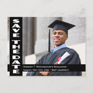 Your Senior Portrait Graduation Save The Date Postcard