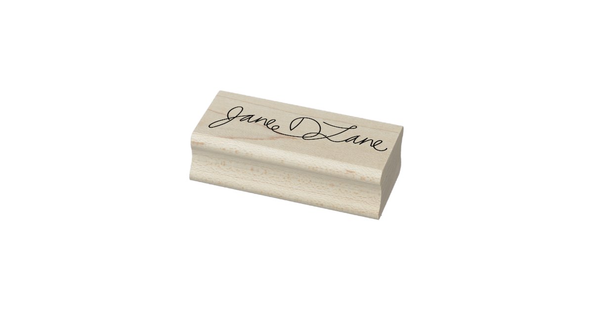 your-signature-rubber-stamp-zazzle