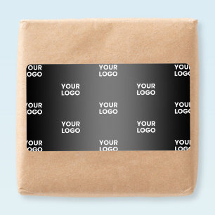 Your Simple Repeating Logo Black & Grey Gradient