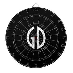 Your Simply Monogram Ideas 1 Dartboard