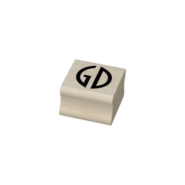 Your Simply Monogram Ideas 1 Rubber Stamp (Stamp)
