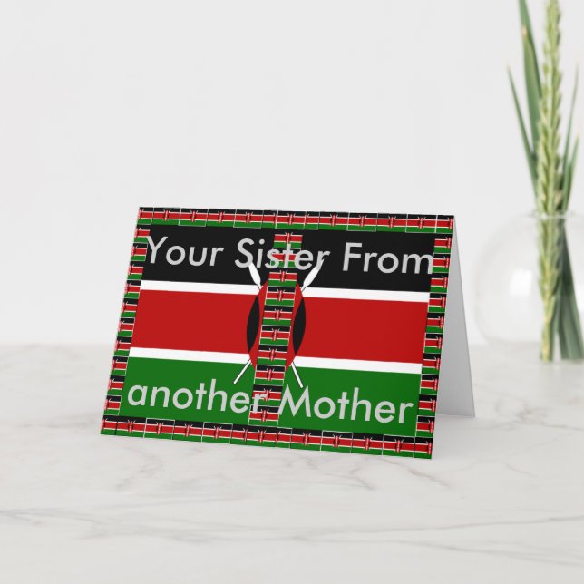 Your sister from another Mother Greeting Card (Front)