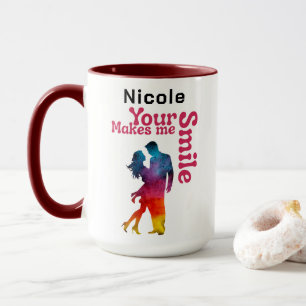 Your smile makes me smile I Valentines gift Mug