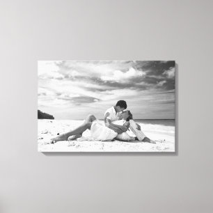 Your Special Day Wrapped on a Canvas Print