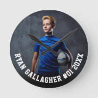 Your Sports Photo | Personalised Round Clock