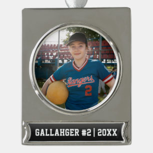 Your Sports Photo   Personalized Ornament