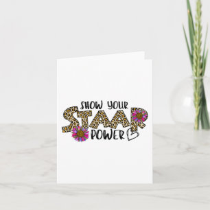 Your Staar Power Leopard Teacher Testing Exam Test Card