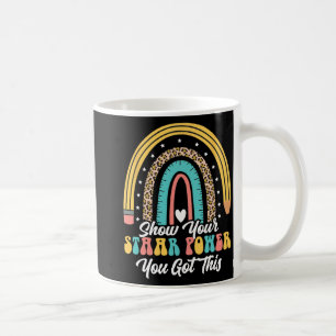 Your Staar Power You Got This Teacher Groovy Test Coffee Mug