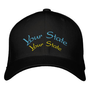 Your State Customisable Embroidered Cap