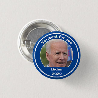 Your State for Joe - Joe Biden 2020 Vermont 3 Cm Round Badge