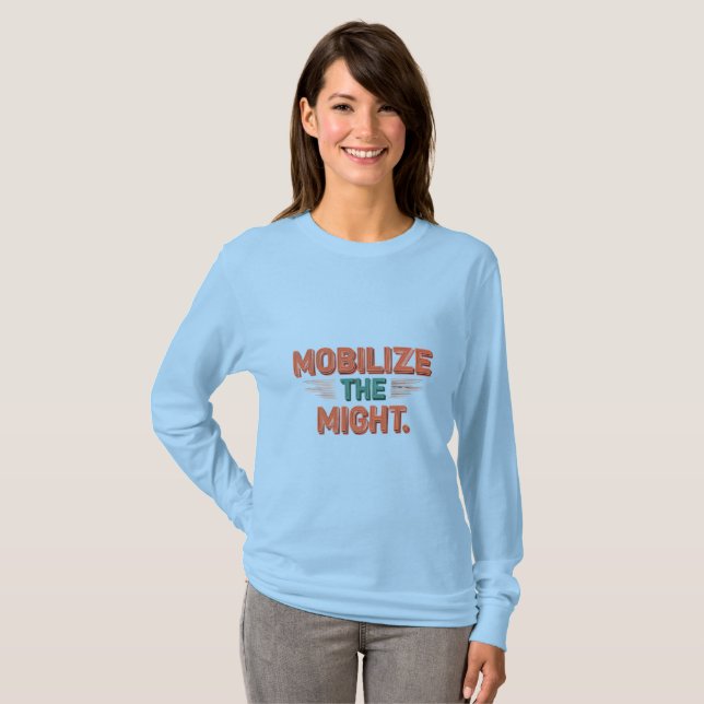 “Your Style, Your Way, On Demand." T-Shirt (Front Full)