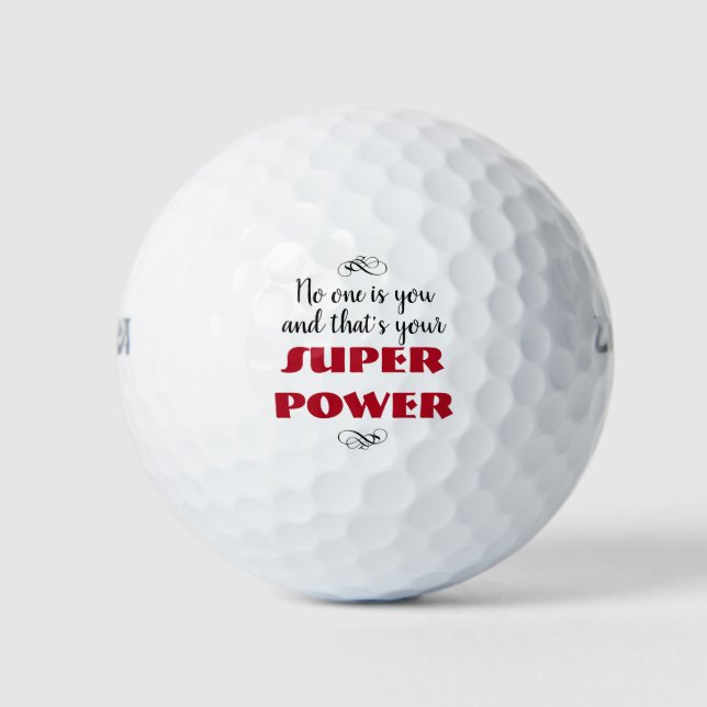 Your Super Power Golf Balls (Front)