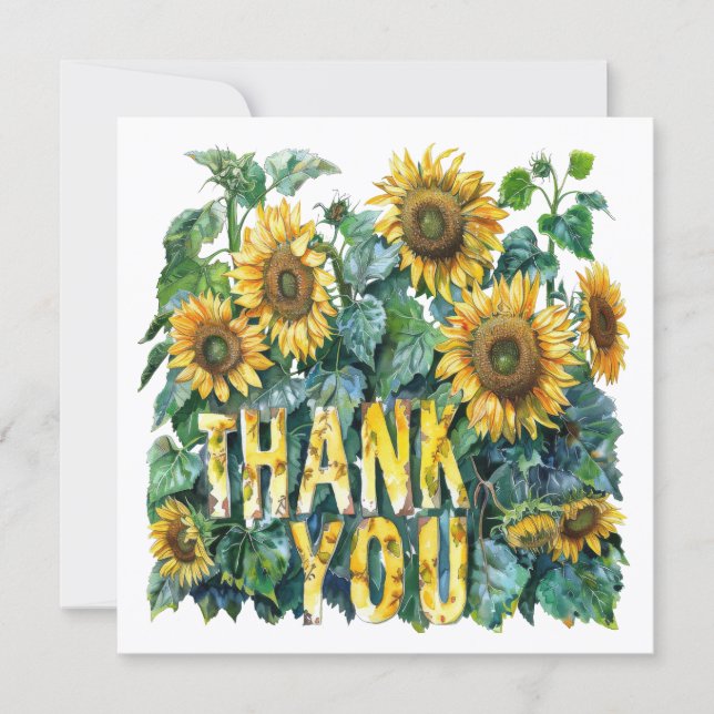 Your support meant the world to me. Thank You Card (Front)