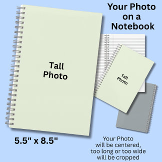 Your Tall Photo 50" x 60"  Notebook