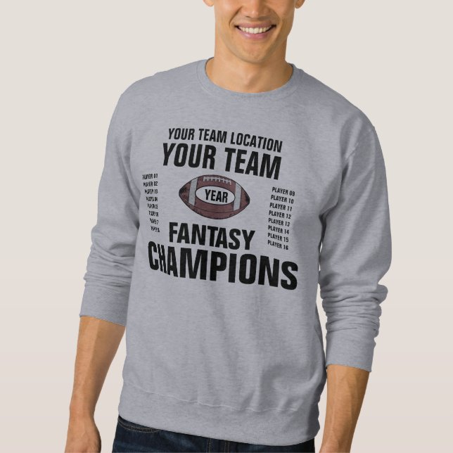 YOUR TEAM PERSONALIZED FANTASY SHIRT (Front)