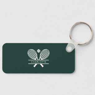 Your Tennis Club Name Team Swag Custom Key Ring