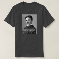Your Text/Colour Inventor Nikola Tesla Photo Quote