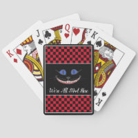 Your Text/Colour We're All Mad Here Cheshire Cat