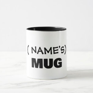 Your text here, customisable mug