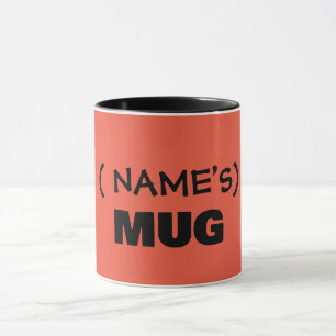 Your text here, customisable mug