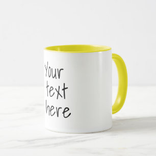 Your text here, customisable mug