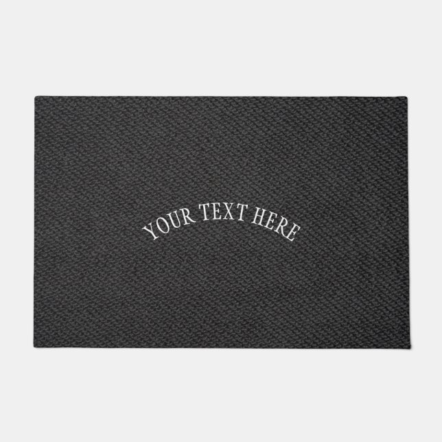 YOUR TEXT HERE DOORMAT (Front)