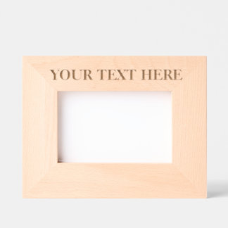 YOUR TEXT HERE  ETCHED FRAMES