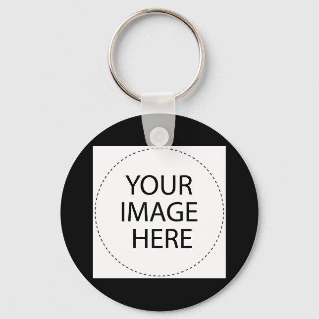 Your Text Here Key Ring (Front)