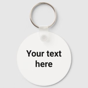 your text here script simple minimal gift tag key ring